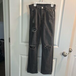 Aeropostale Gray Cotton Blend Pants